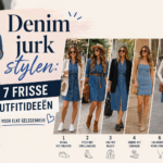 Denim jurk stylen: 7 frisse outfitideeën