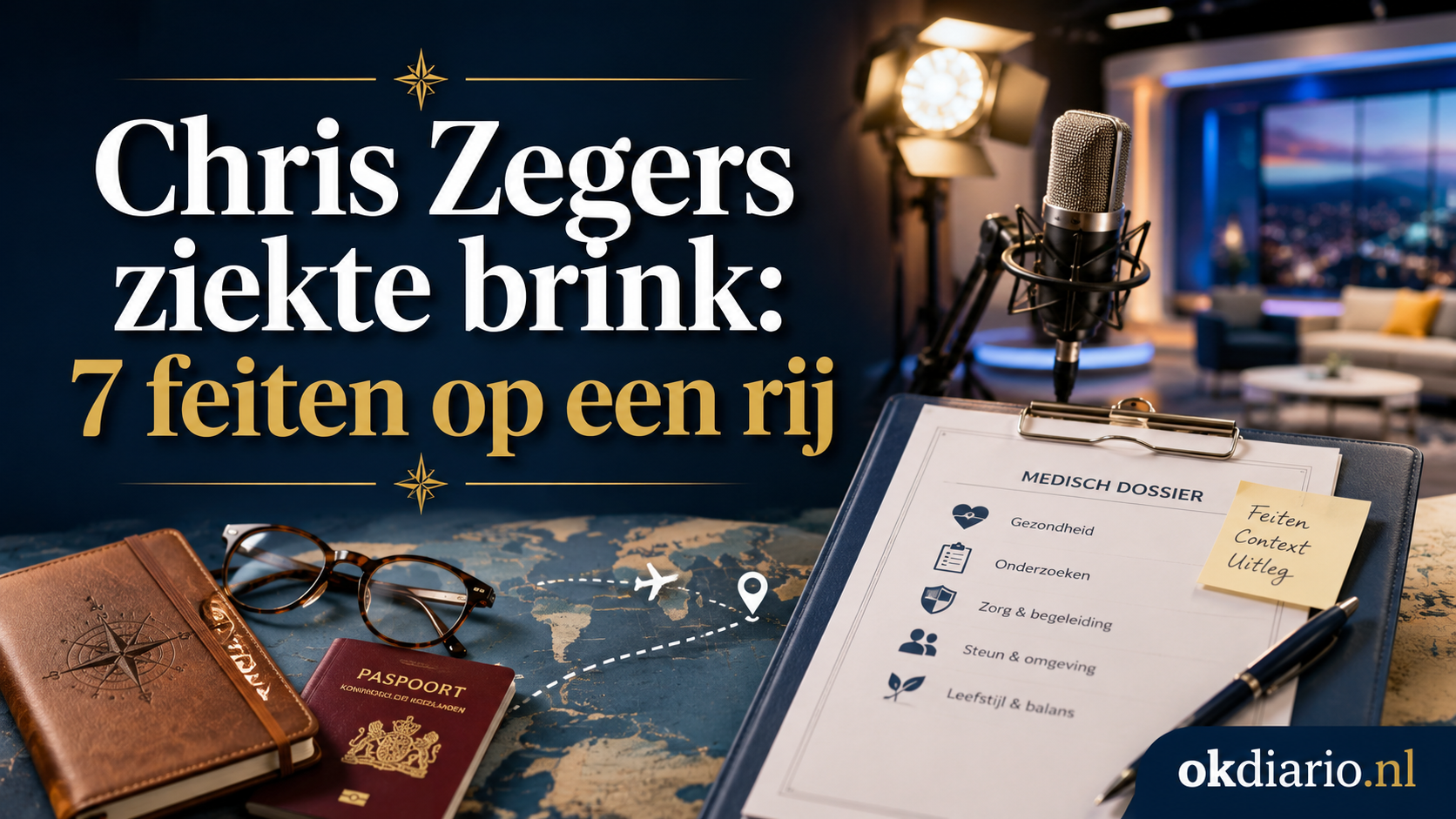 Chris Zegers ziekte brink
