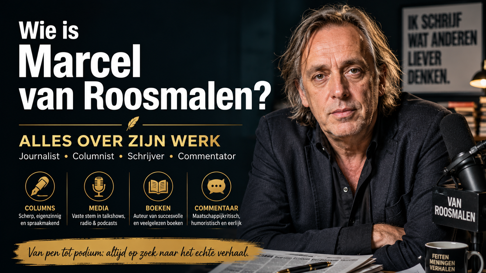 Wie is marcel van roosmalen