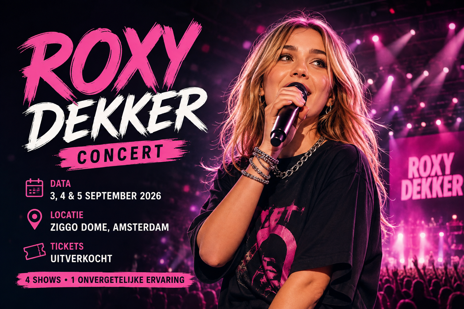Roxy Dekker concert